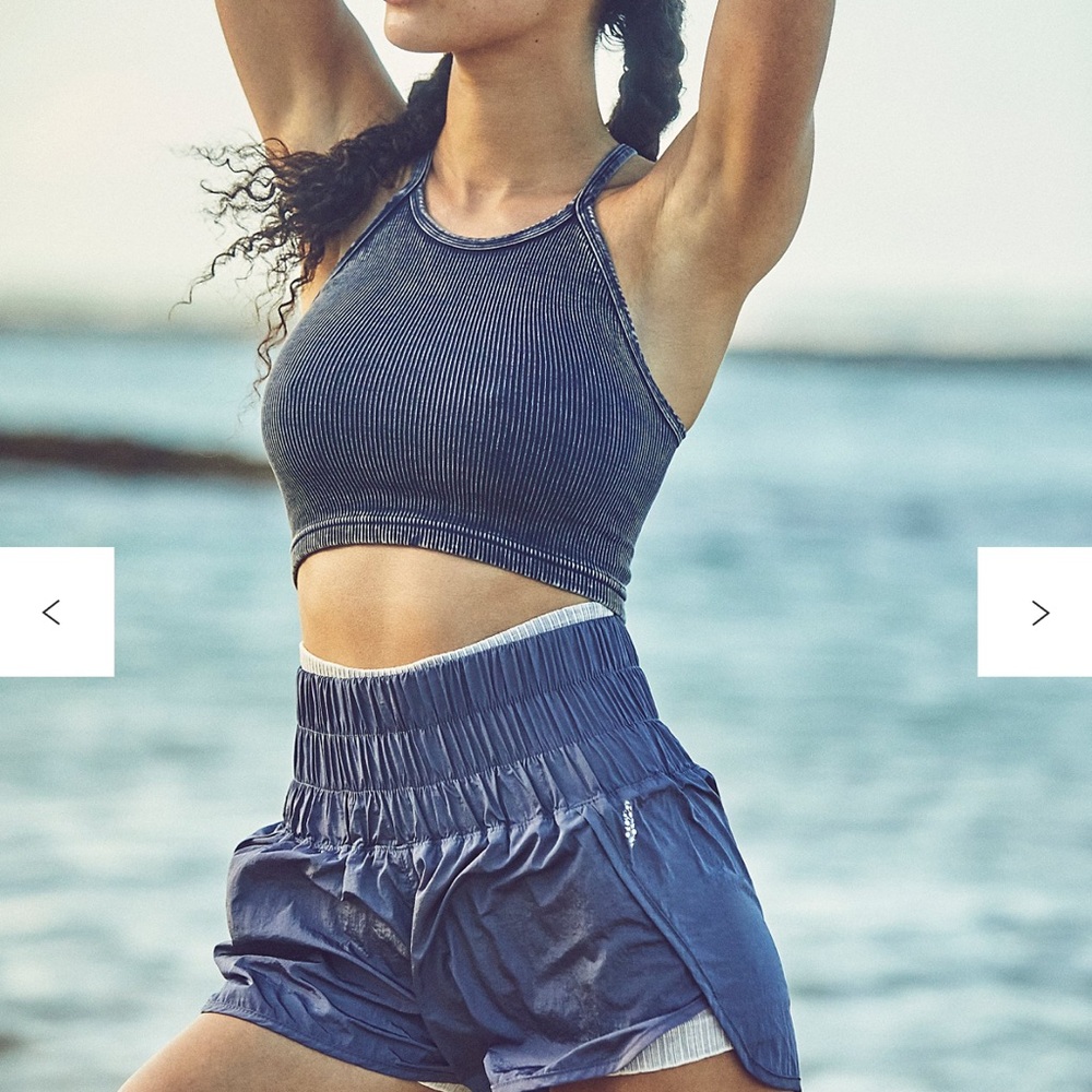 FP Movement by Free People Teal Athletic Shorts